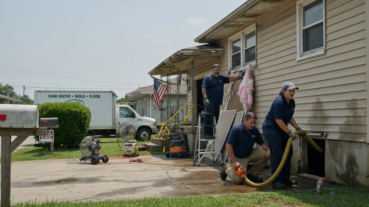 Water Damage Repair in Winnsboro, LA near me